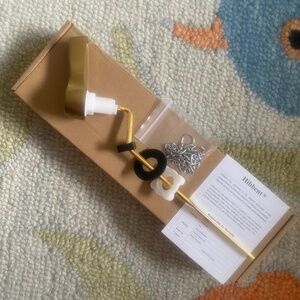 Hibbent I Brushed Brass I Universal Toilet Tank Flush Lever Replacement